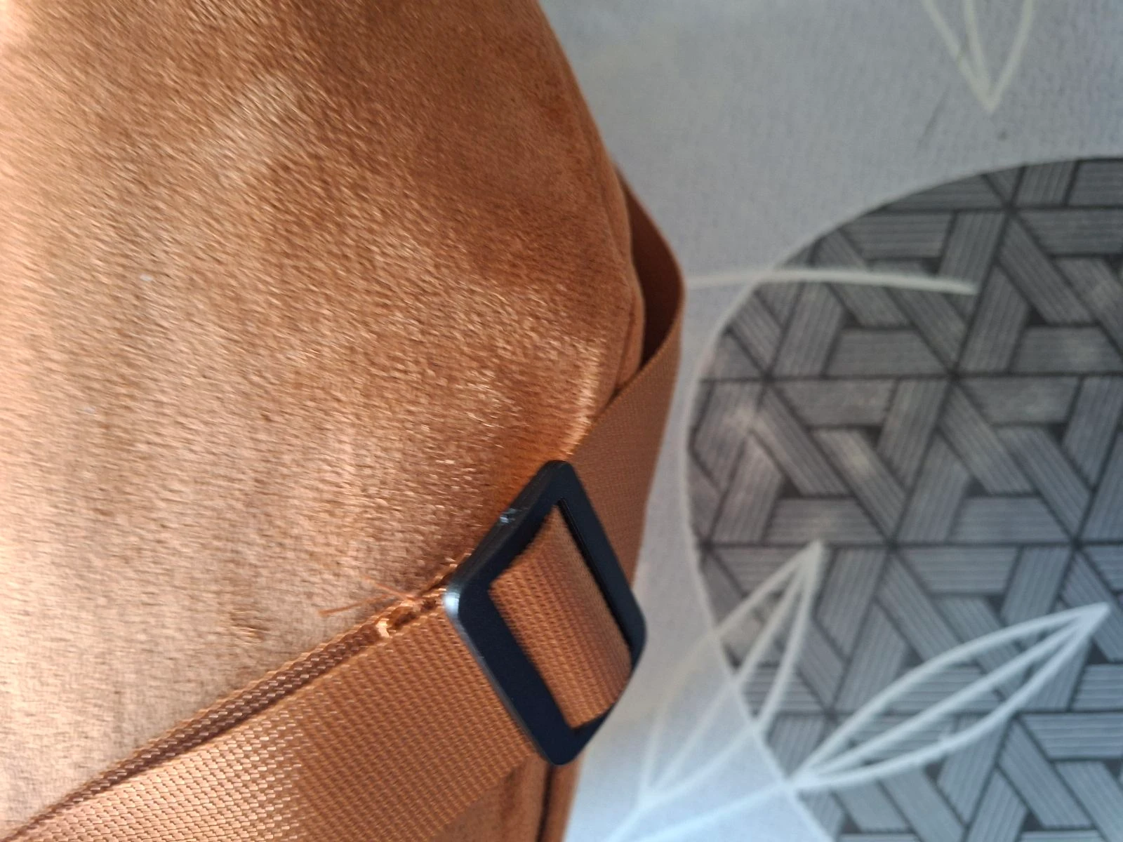 Dabbene camel kleur met daim effect – photo 5